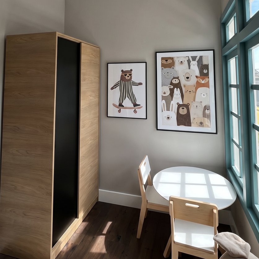Scandinavian kids room
