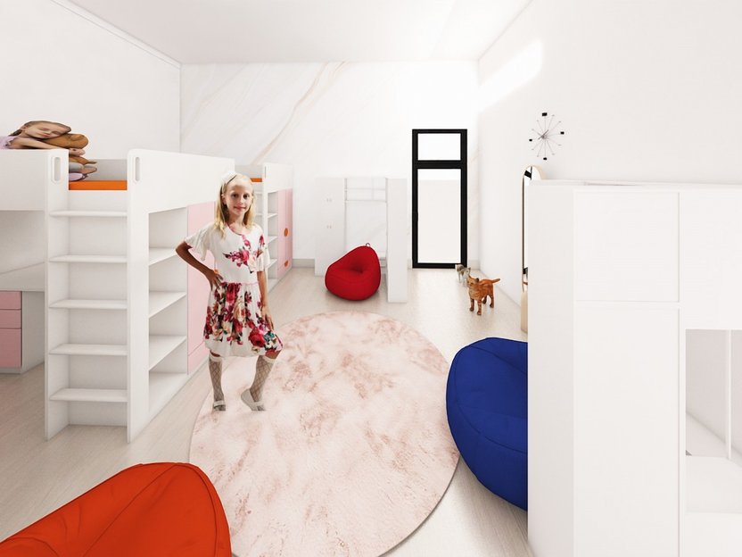 Scandinavian kids room