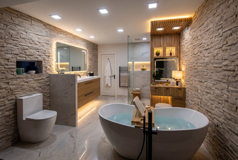 Scandinavian bathroom