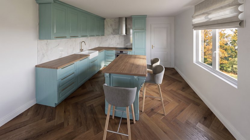 Traditional kitchen