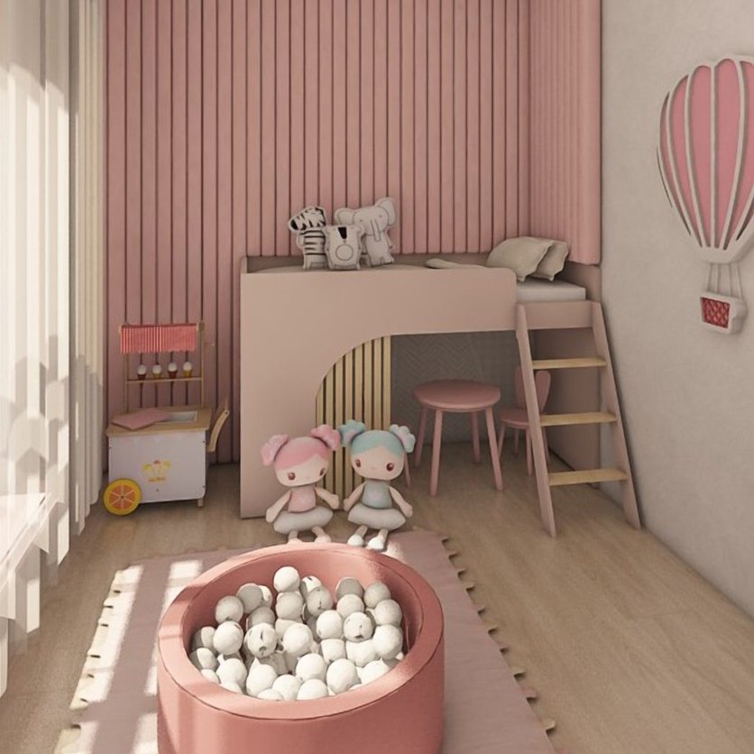 Scandinavian kids room