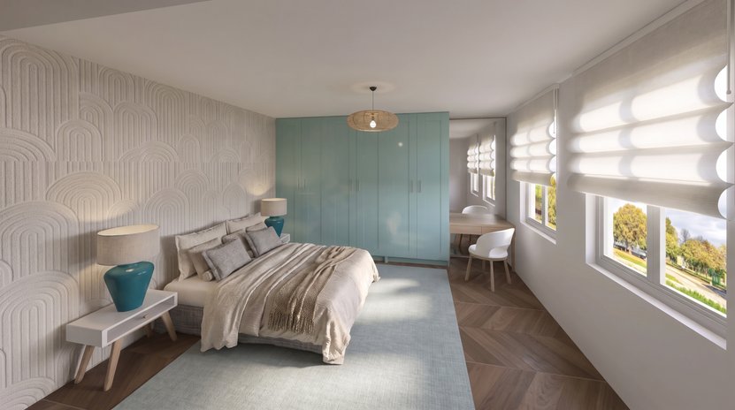 Scandinavian bedroom