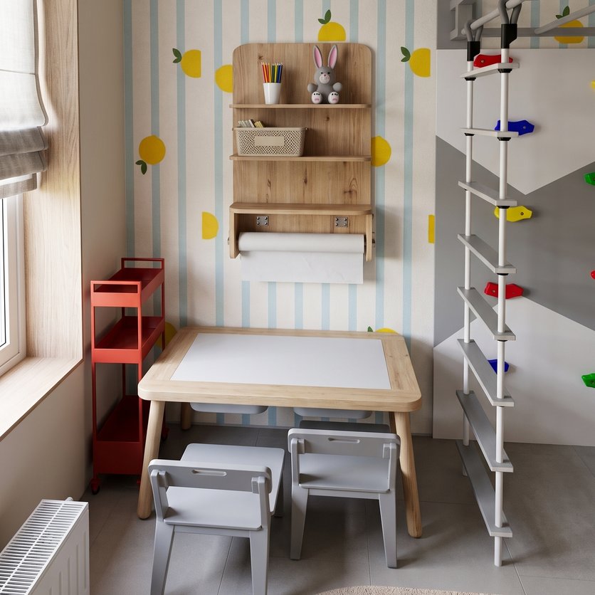 Scandinavian kids room