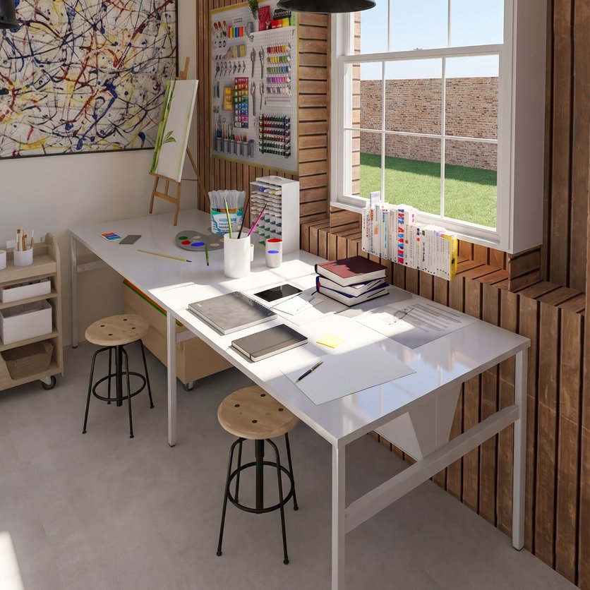 Contemporary home office