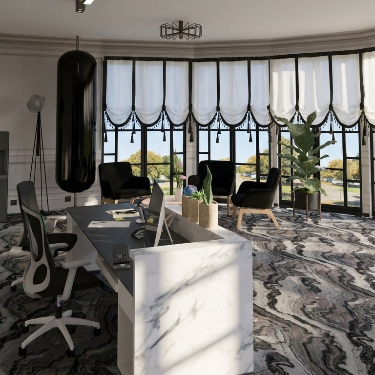 Contemporary home office