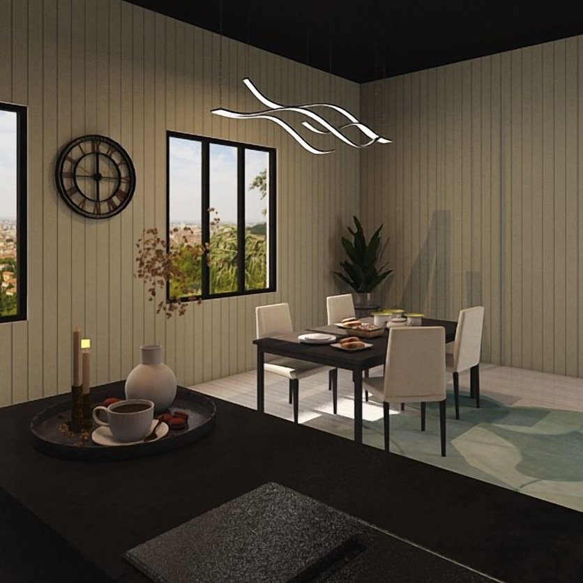 Mid-century dining room