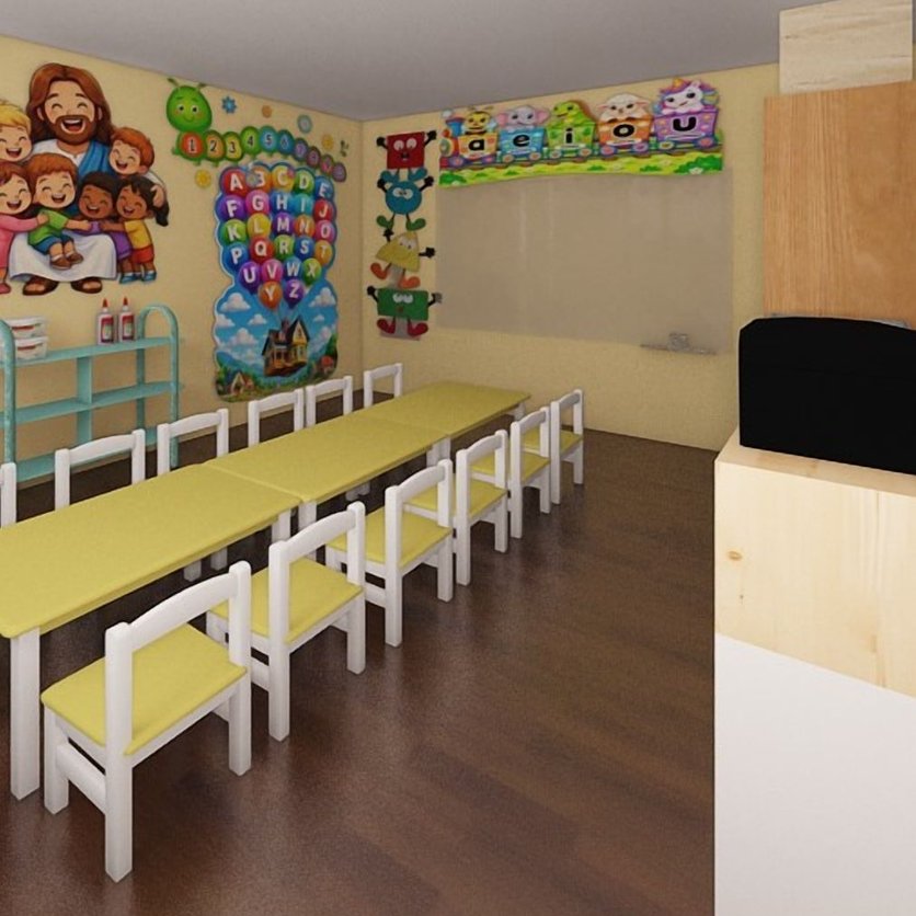 Traditional kids room