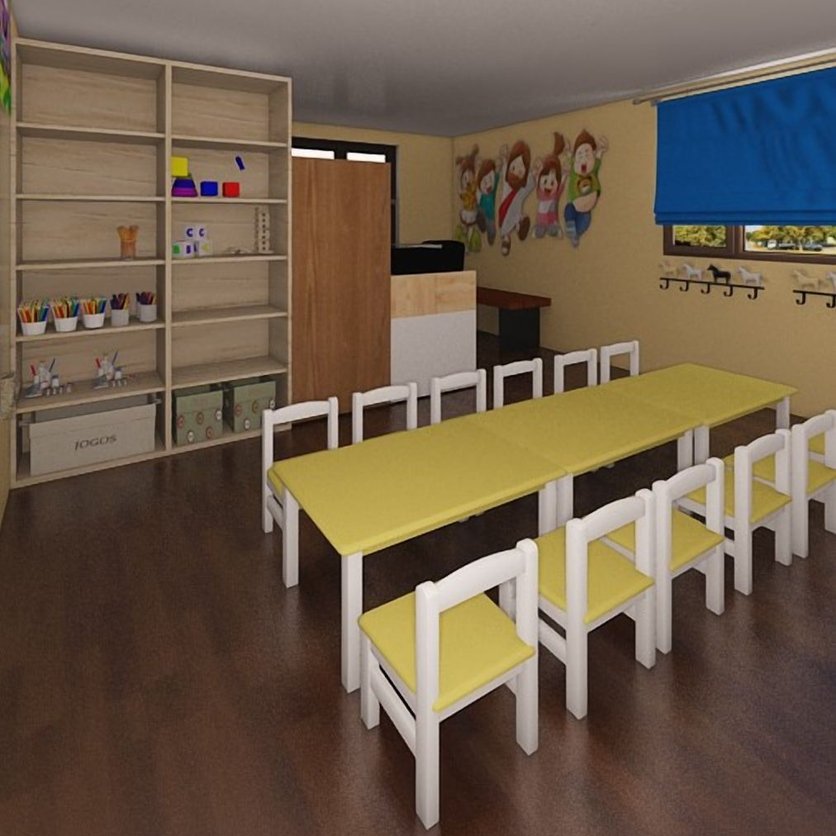 Traditional kids room