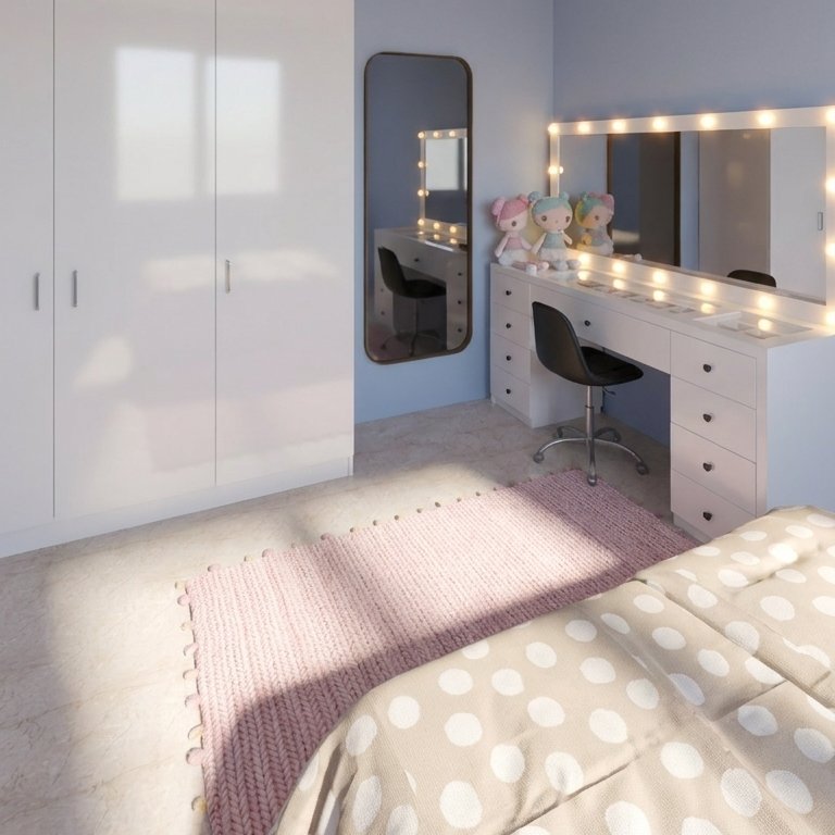 Mid-century bedroom