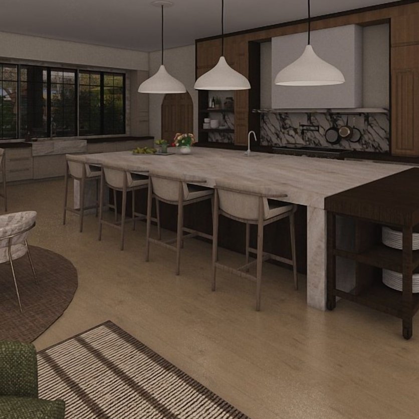 Mid-century kitchen