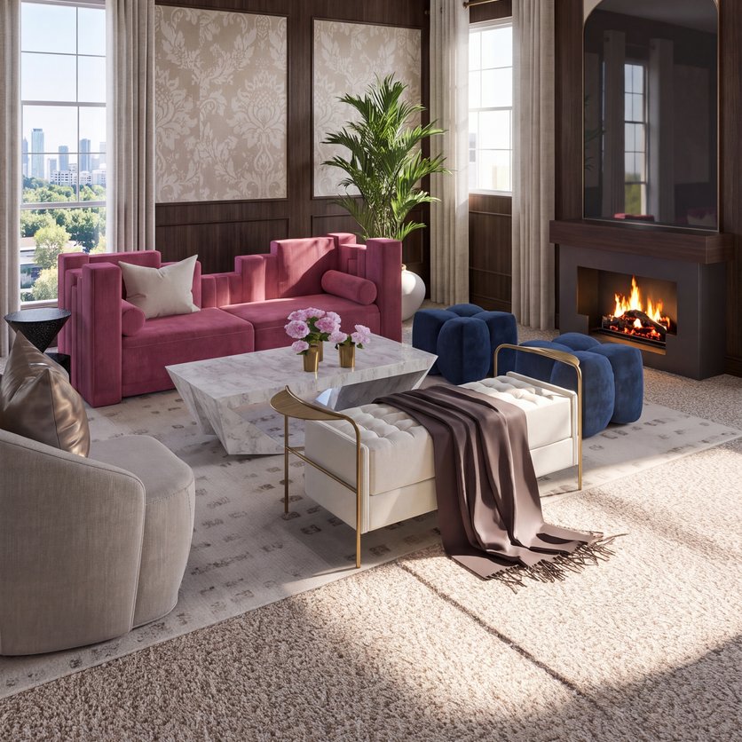 Traditional living room