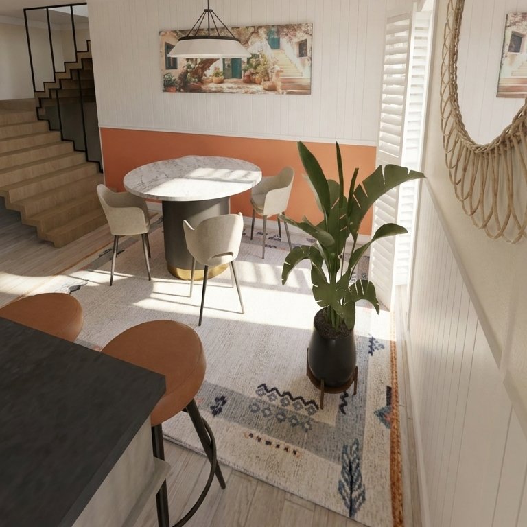 Contemporary dining room
