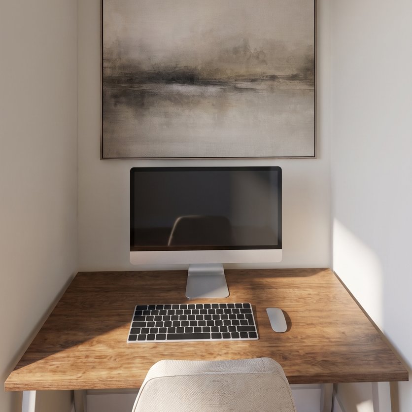 Mid-century home office