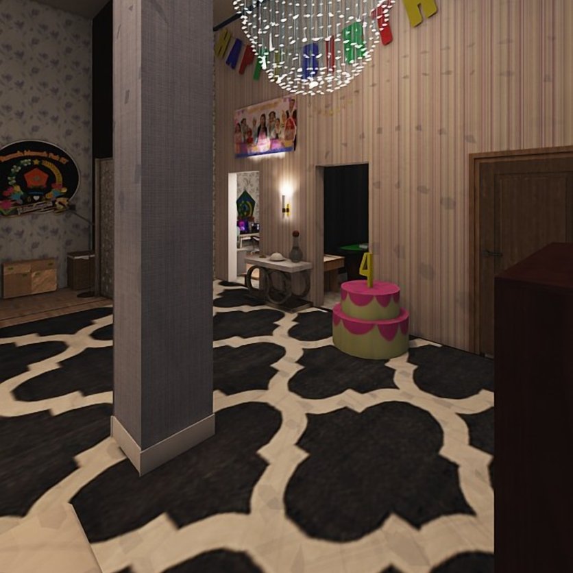 Eclectic kids room
