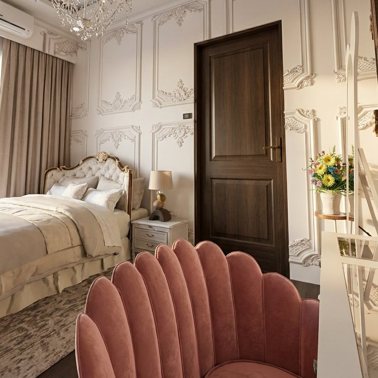 Traditional bedroom