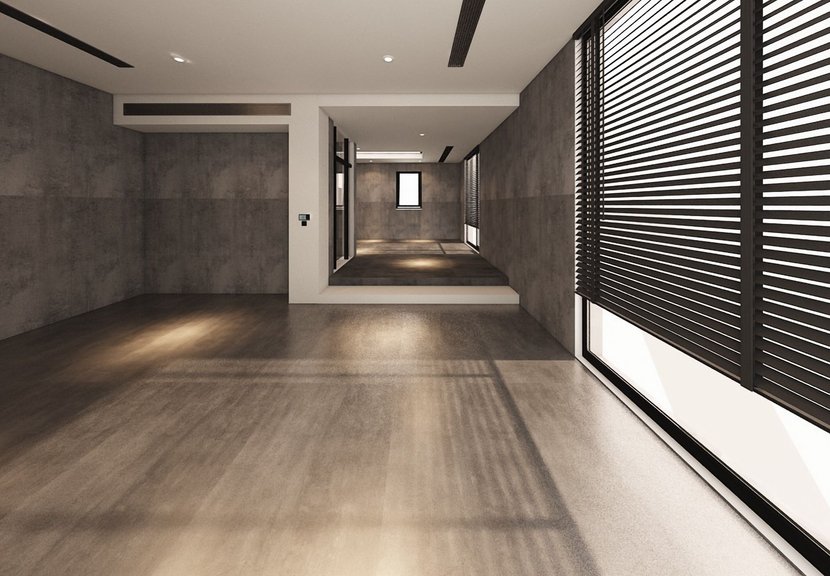 Contemporary floor plan