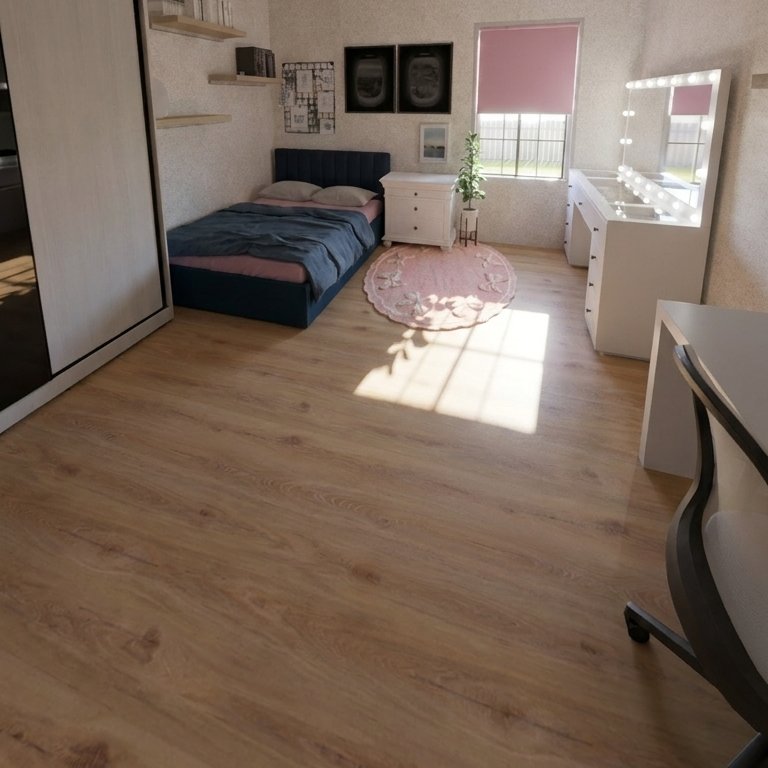 Mid-century bedroom