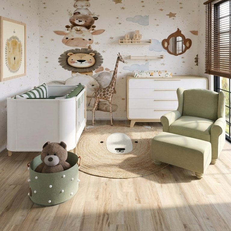 Scandinavian kids room