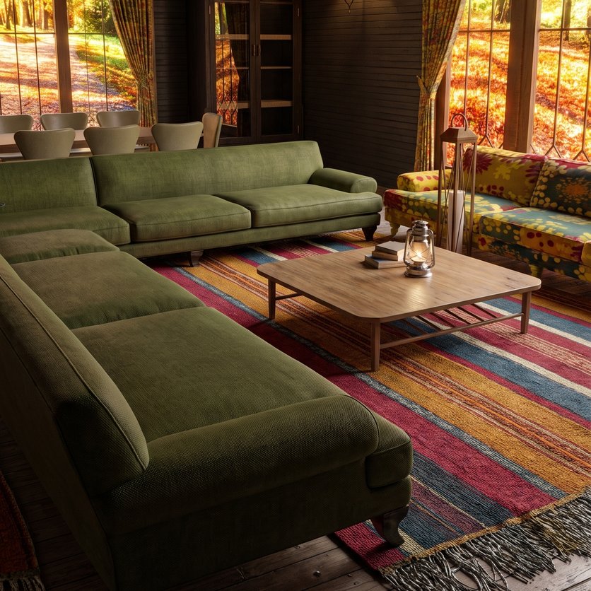 Boho living room