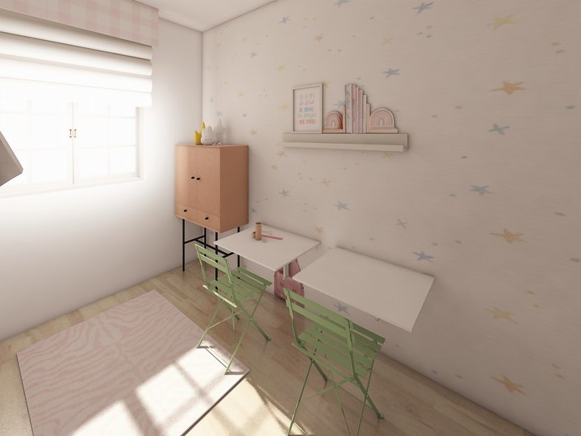 Scandinavian kids room