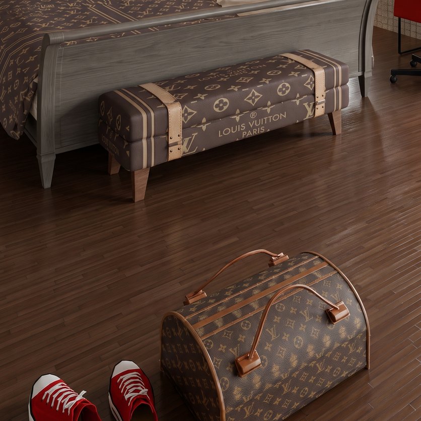 Mid-century bedroom