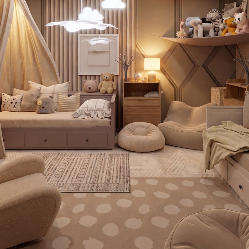 Scandinavian bedroom
