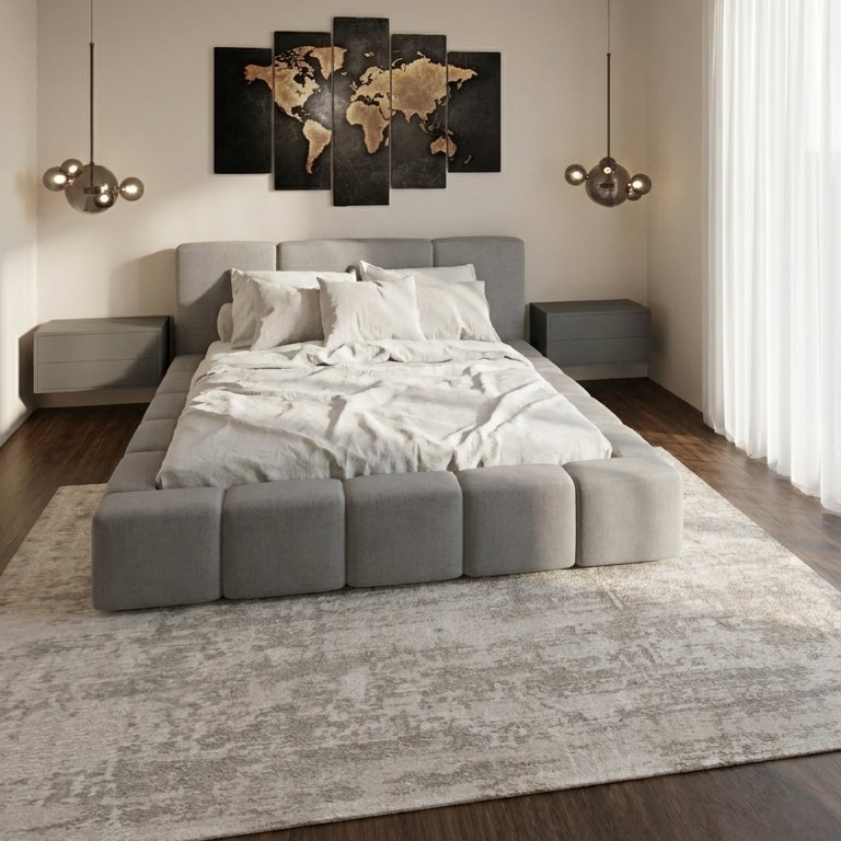 Mid-century bedroom