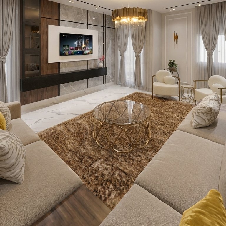 Traditional living room