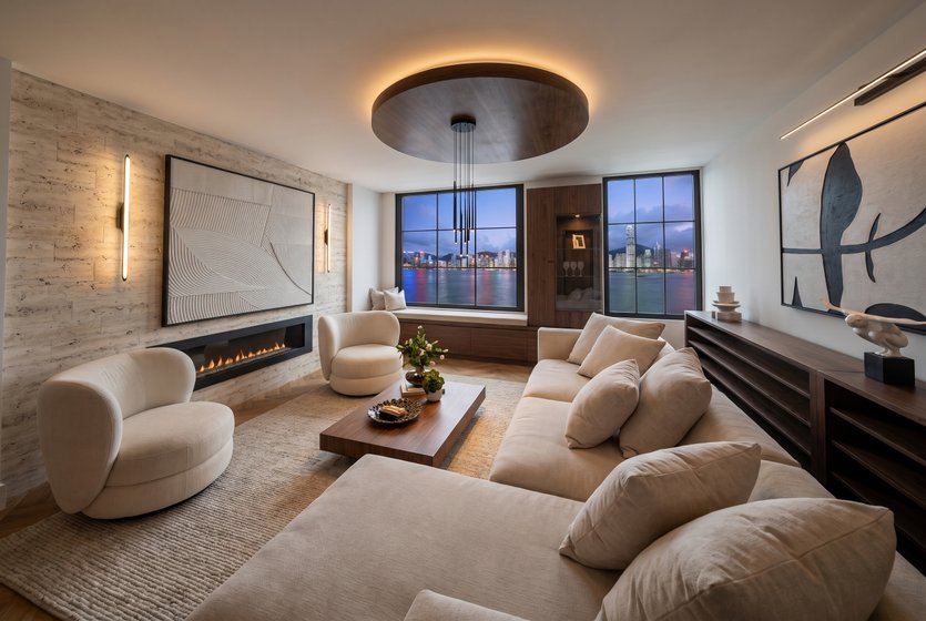 Mid-century living room