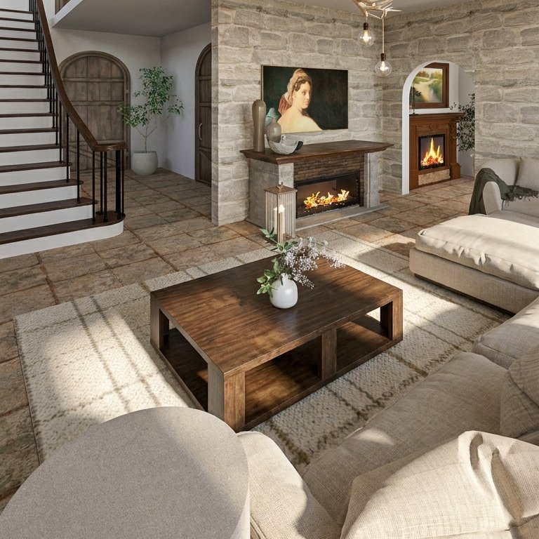 Traditional living room