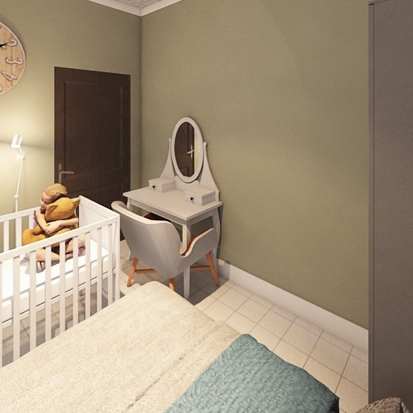 Traditional bedroom