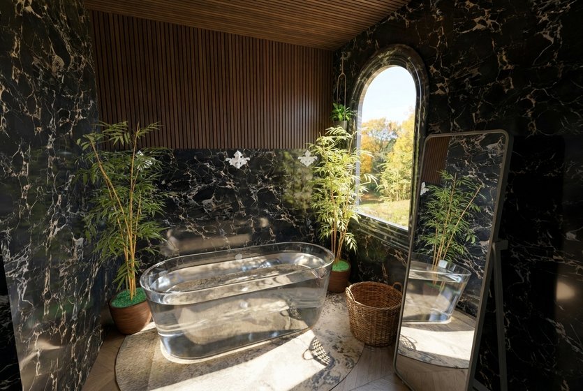 Mid-century bathroom