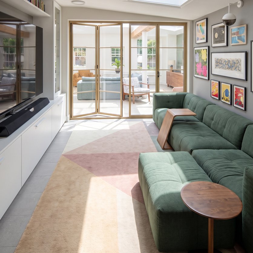 Contemporary living room
