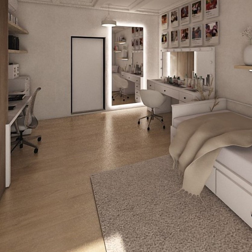 Scandinavian bedroom