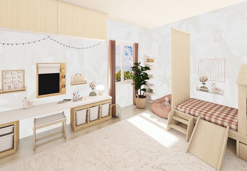 Scandinavian bedroom