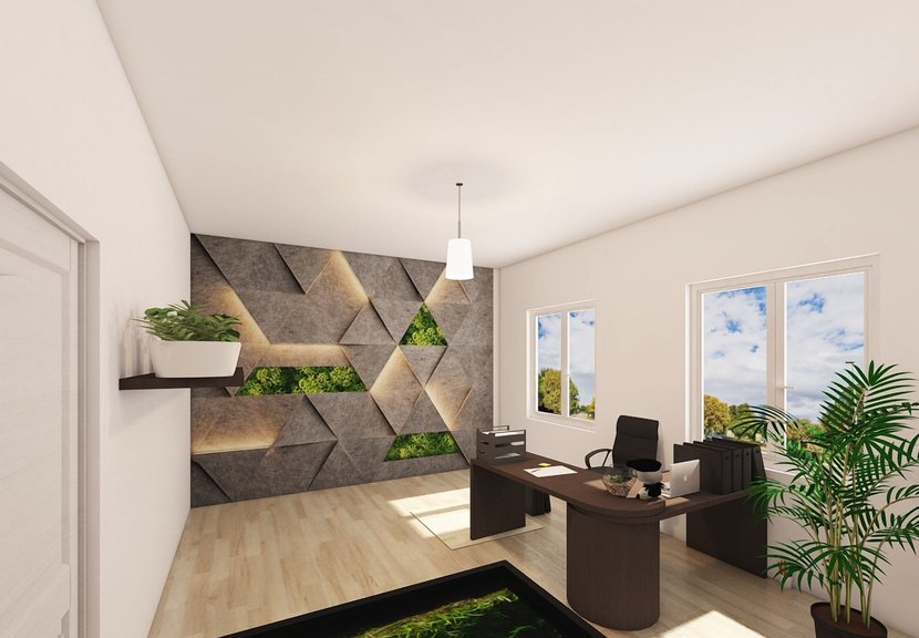 Contemporary home office