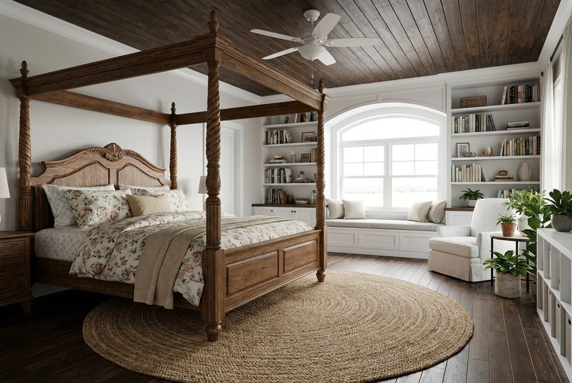Traditional bedroom