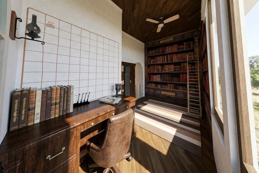 Farmhouse home office