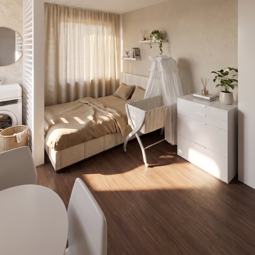 Scandinavian bedroom