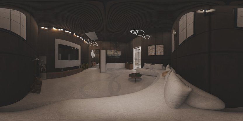 Contemporary living room