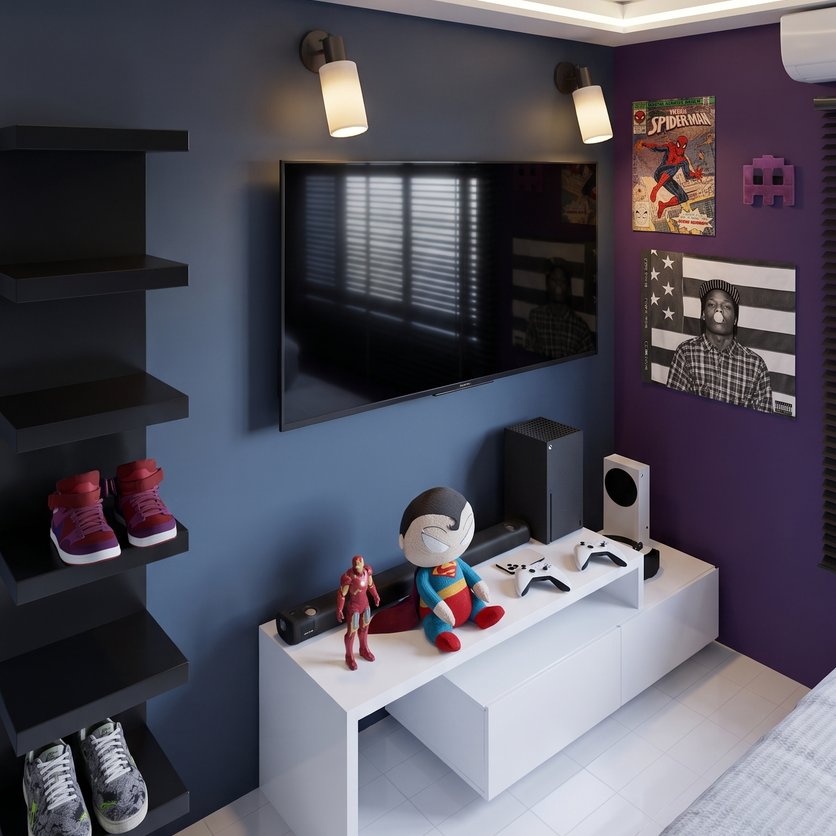 Contemporary bedroom