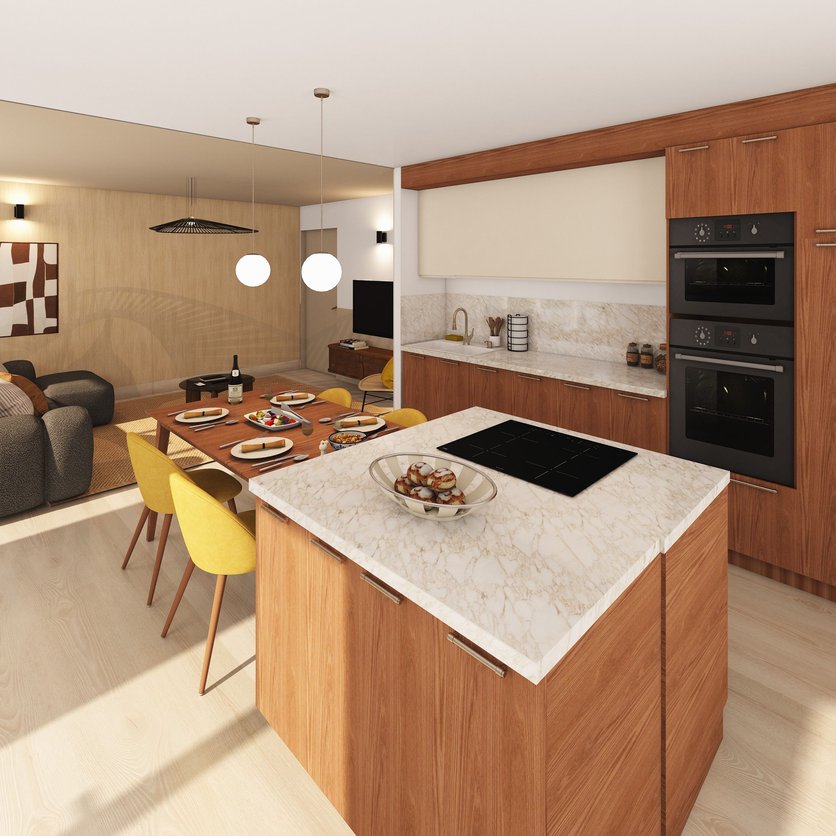 Mid-century kitchen