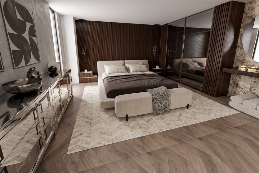 Mid-century bedroom
