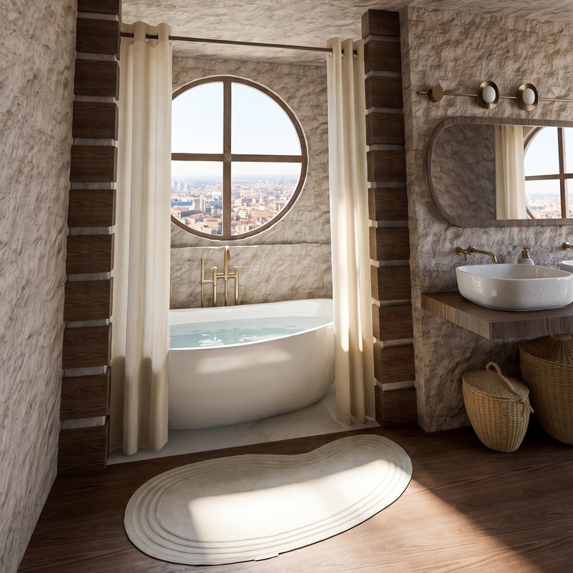 Mediterranean bathroom