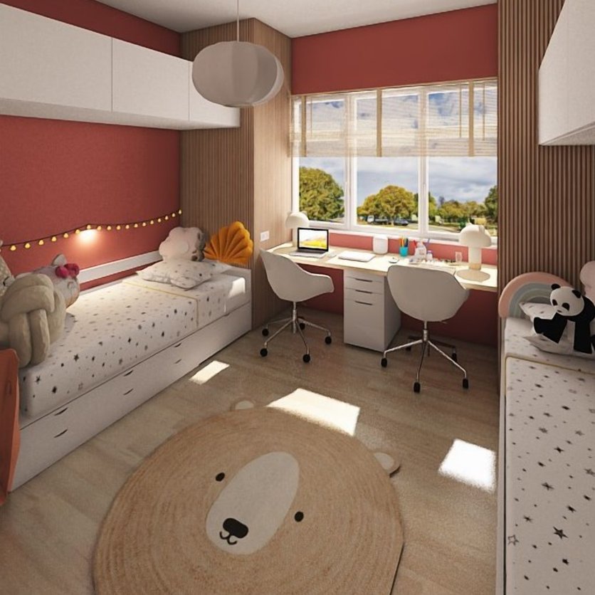 Scandinavian kids room