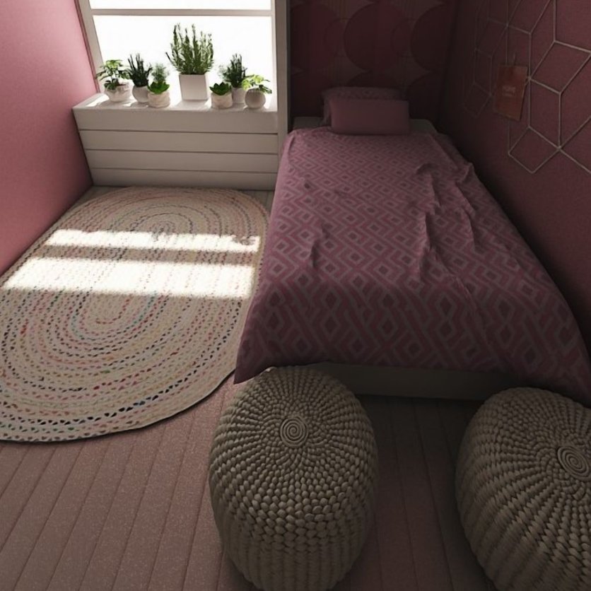 Contemporary bedroom
