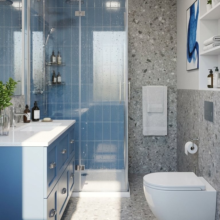 Mid-century bathroom
