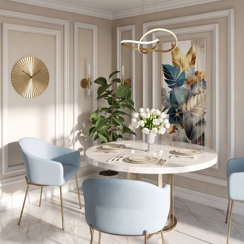 Contemporary dining room