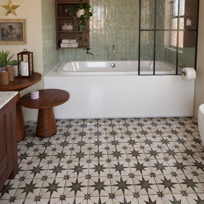 Mediterranean bathroom