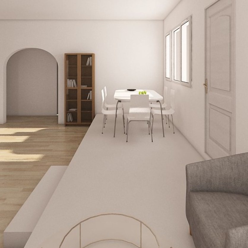 Contemporary dining room